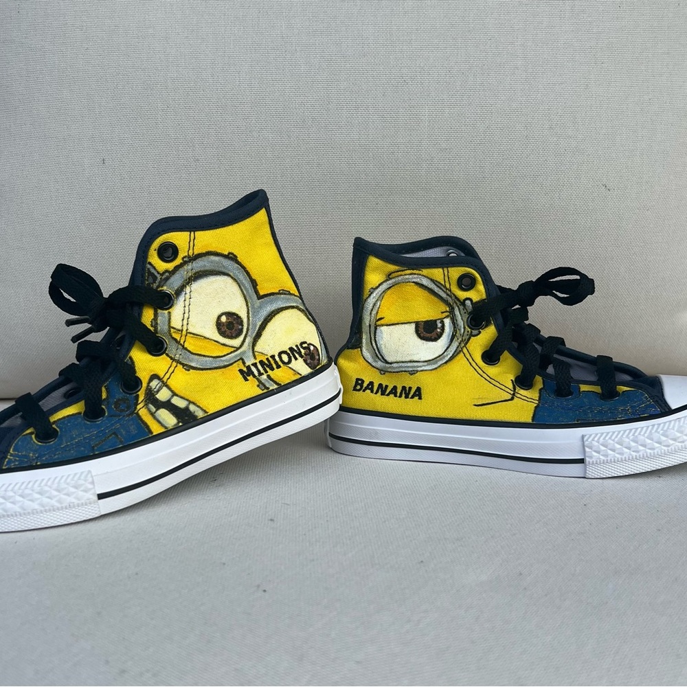 Converse chucks, yellow, children’s 12.5